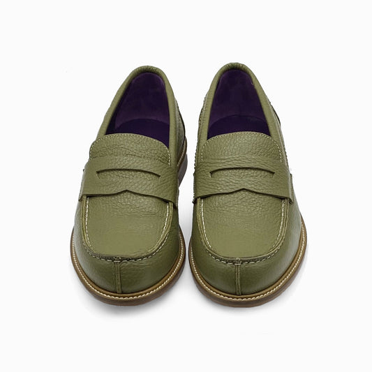 COLLEGE MILITARY MOCCASIN