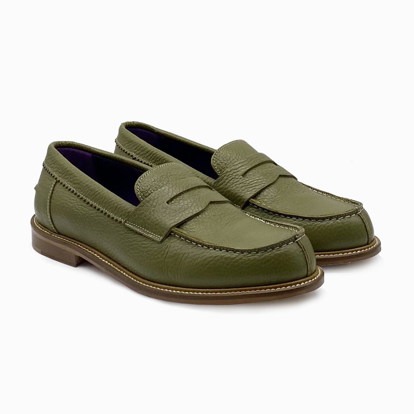 COLLEGE MILITARY MOCCASIN